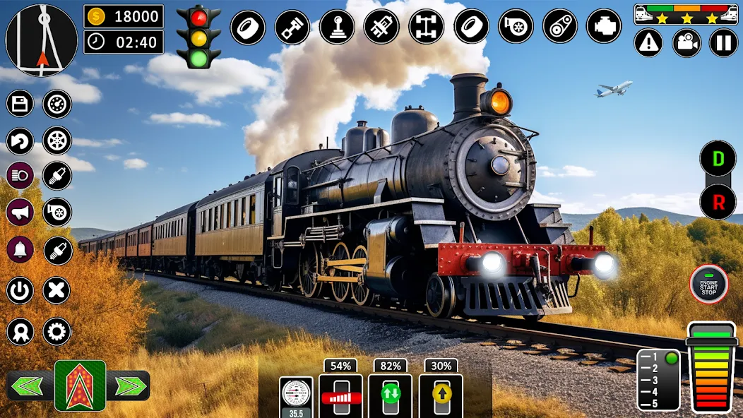 City Train Games Driver Sim 3D [МОД: Бесконечные деньги, Монеты и Мега MOD] Screenshot 3
