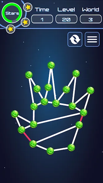 Connect The Dots (Коннект зе Дотс) [МОД: Меню, Бесконечные монеты и Открытые уровни] Screenshot 5