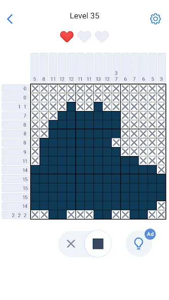 Pixel Art: Logic Nonogram (Пиксельное искусство головоломка) [МОД: Бесконечные деньги, Монеты и Мега MOD] Screenshot 4