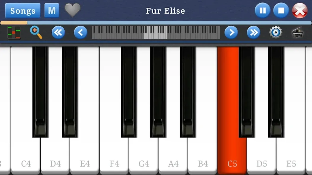 Piano Music & Songs [МОД: Деньги, Монеты и Меню MOD] Screenshot 2