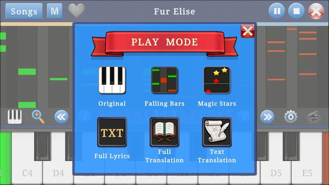 Piano Music & Songs [МОД: Деньги, Монеты и Меню MOD] Screenshot 5