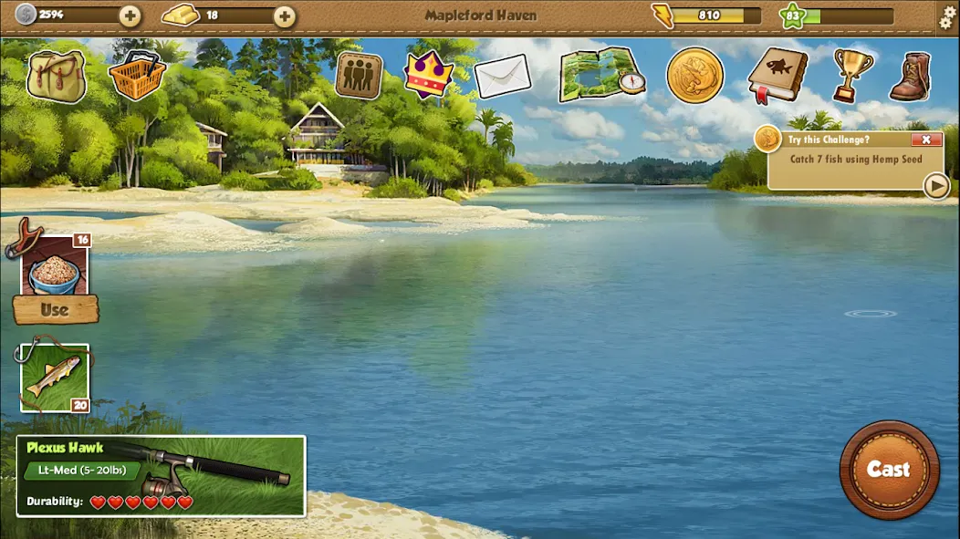 Fishing World (Фишинг Ворлд) [МОД: Много денег, Монет и Все открыто] Screenshot 5