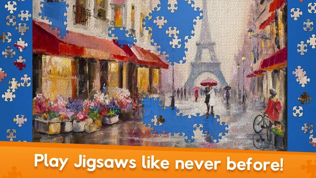 Jigsaw World (Джигсоу Ворлд) [МОД: Меню, Бесконечные монеты и Открытые уровни] Screenshot 1