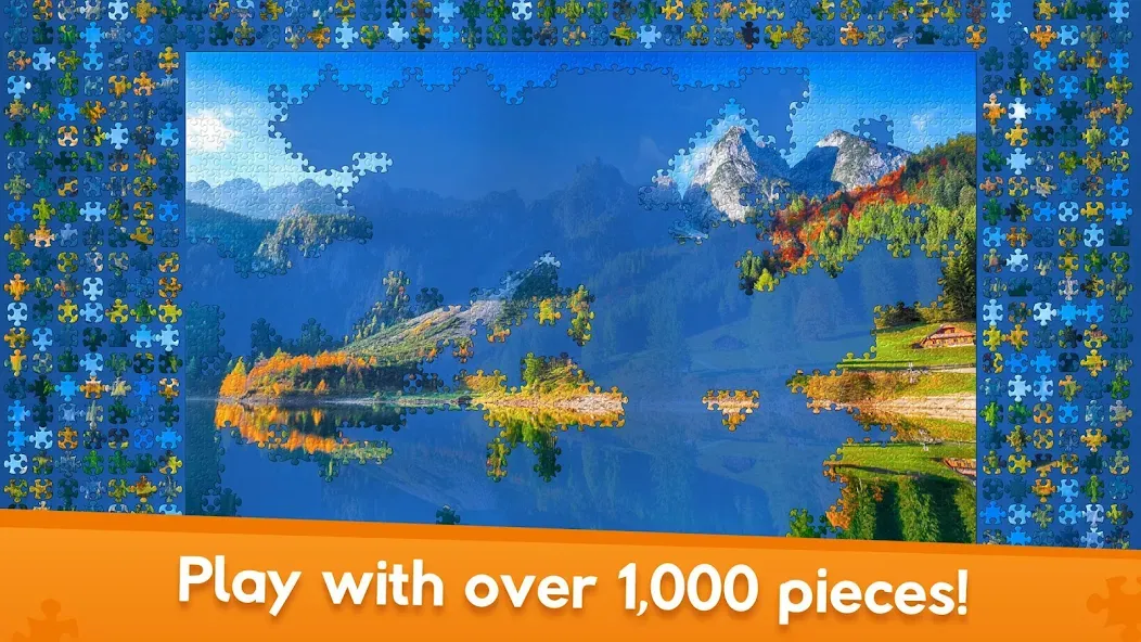 Jigsaw World (Джигсоу Ворлд) [МОД: Меню, Бесконечные монеты и Открытые уровни] Screenshot 4