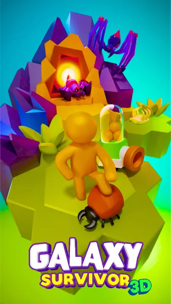 Galaxy Survivor 3D: Back Home (Гэлэкси Сурвайвер 3D) [MOD: Mega Mod/Меню] - Скриншот 1
