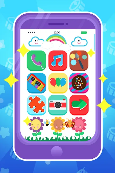 Baby Phone: Toddler Games (Беби Фон) [MOD: Все открыто] - Скриншот 5