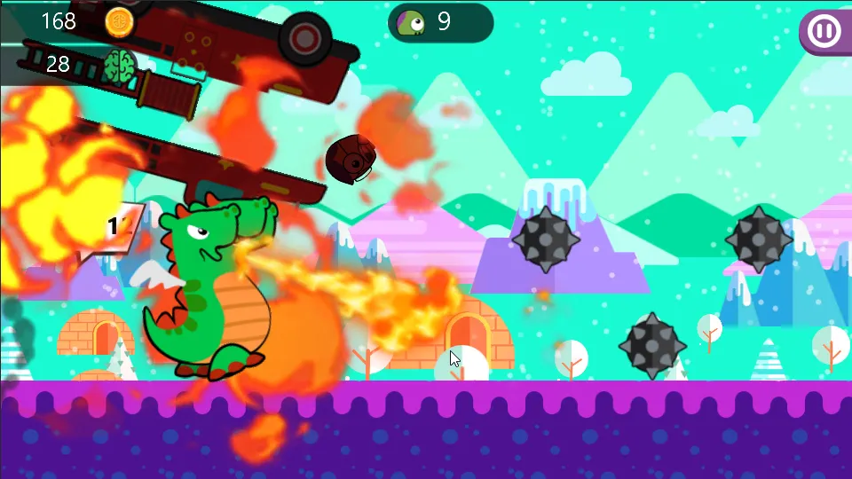 Monster Run: Jump Or Die [МОД: Меню, Бесконечные монеты и Открытые уровни] Screenshot 1