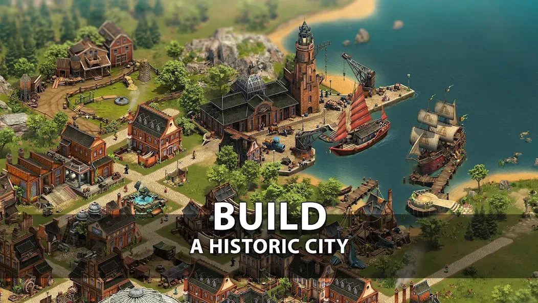 Forge of Empires: Build a City (Фордж оф Эмпайрс) [МОД: Много денег, Монет и Все открыто] Screenshot 1