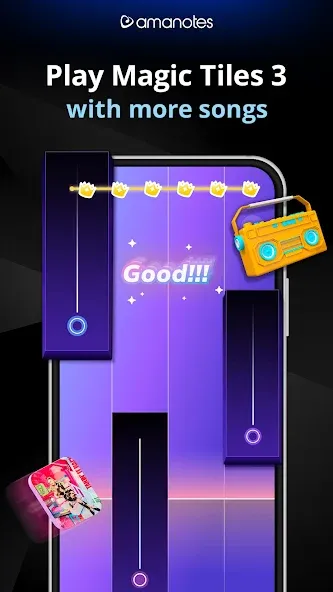 Game of Song - All music games (Гейм оф Сонг) [МОД: Меню, Бесконечные монеты и Открытые уровни] Screenshot 3