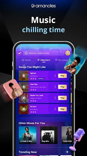 Game of Song - All music games (Гейм оф Сонг) [МОД: Меню, Бесконечные монеты и Открытые уровни] Screenshot 5