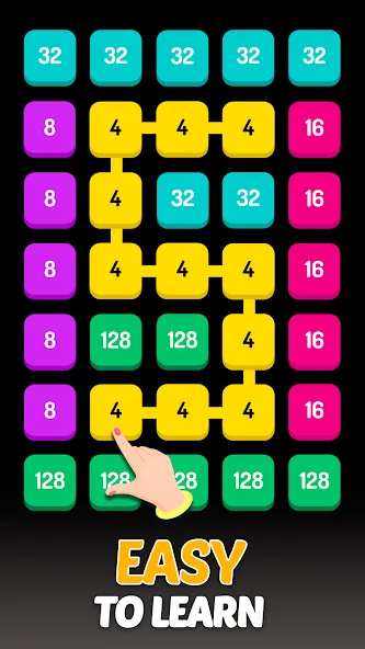 2248 - Numbers Game 2048 (Пазл) [МОД: Много денег, Монет и Все открыто] Screenshot 3