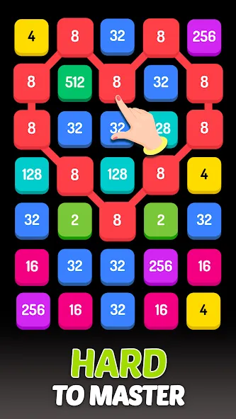 2248 - Numbers Game 2048 (Пазл) [МОД: Много денег, Монет и Все открыто] Screenshot 4