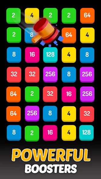 2248 - Numbers Game 2048 (Пазл) [МОД: Много денег, Монет и Все открыто] Screenshot 5