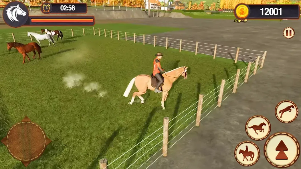 My Horse Herd Care Simulator (Мой симулятор ухода за стадом лошадей) [МОД: Деньги, Монеты и Меню MOD] Screenshot 2