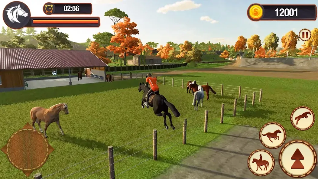 My Horse Herd Care Simulator (Мой симулятор ухода за стадом лошадей) [МОД: Деньги, Монеты и Меню MOD] Screenshot 3