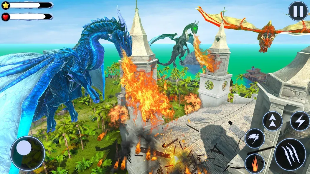 Wild Dragon Craft Family Sim (Легенды Драконов Симулятор Семьи) [МОД: Много денег, Монет и Все открыто] Screenshot 2