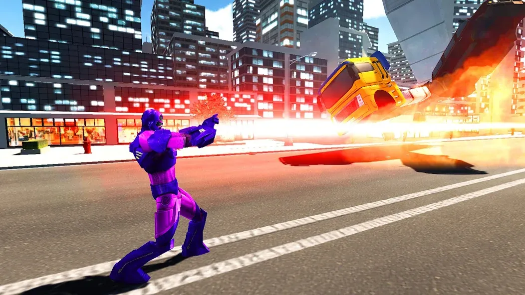 Super city hero:Iron Hero War (Супер сити герой) [МОД: Бесконечные деньги, Монеты и Мега MOD] Screenshot 2