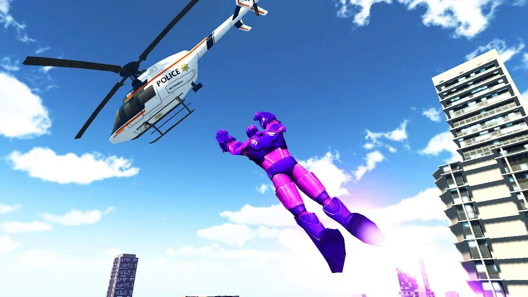 Super city hero:Iron Hero War (Супер сити герой) [МОД: Бесконечные деньги, Монеты и Мега MOD] Screenshot 4
