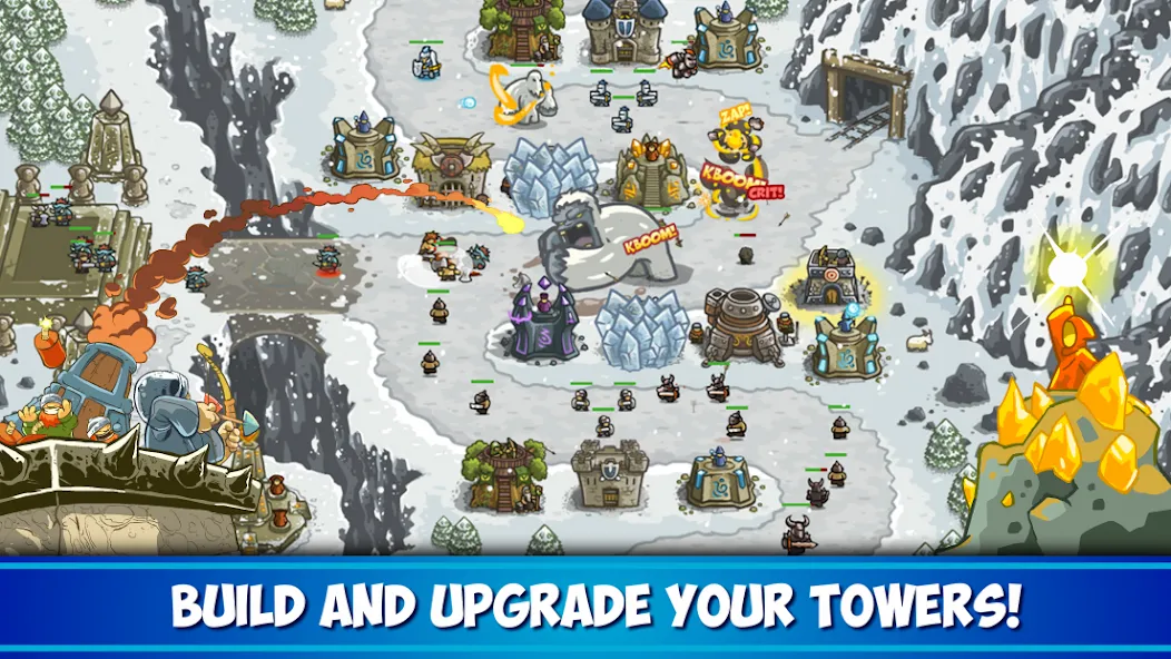Kingdom Rush Tower Defense TD (Кингдом Раш) [МОД: Бесконечные деньги, Монеты и Мега MOD] Screenshot 2