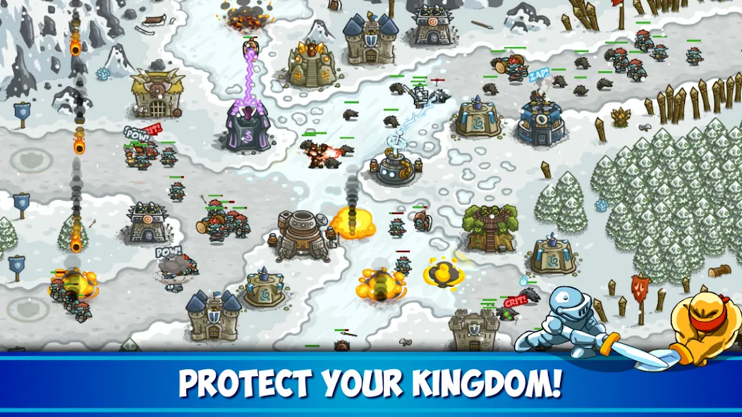 Kingdom Rush Tower Defense TD (Кингдом Раш) [МОД: Бесконечные деньги, Монеты и Мега MOD] Screenshot 5