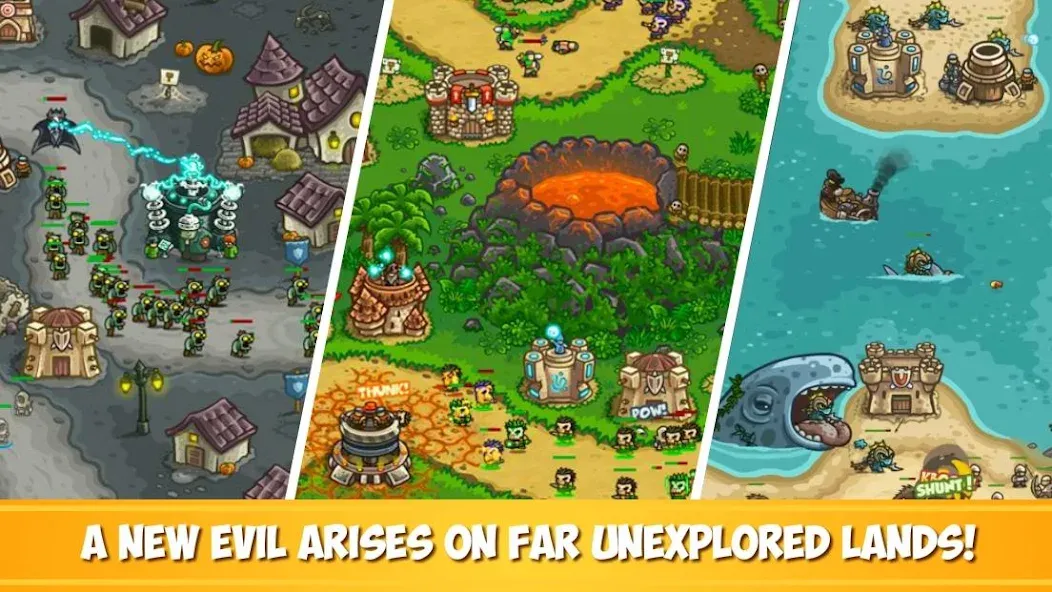 Kingdom Rush Frontiers TD (Кингдом Раш Фронтис ТД) [МОД: Все открыто, Дополнительные деньги и Меню MOD] Screenshot 2