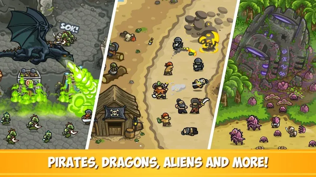Kingdom Rush Frontiers TD (Кингдом Раш Фронтис ТД) [МОД: Все открыто, Дополнительные деньги и Меню MOD] Screenshot 5