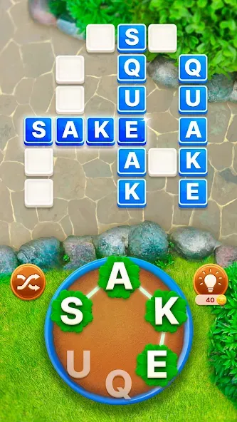 Word Garden : Crosswords (Уорд Гарден) [МОД: Бесконечные деньги, Монеты и Мега MOD] Screenshot 3