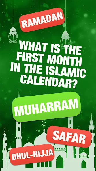 Islamic General Knowledge Quiz [МОД: Все открыто, Дополнительные деньги и Меню MOD] Screenshot 2