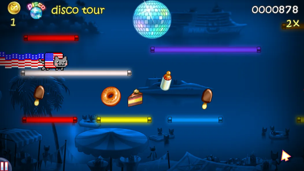 Nyan Cat: Lost In Space (Нян Кэт) [МОД: Бесконечные деньги, Монеты и Мега MOD] Screenshot 5