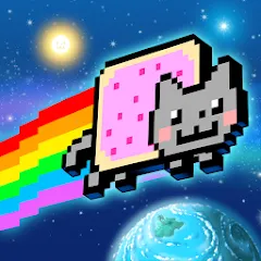 Скачать Nyan Cat: Lost In Space (Нян Кэт) [МОД: Бесконечные деньги, Монеты и Мега MOD] | Взлом Nyan Cat: Lost In Space на Андроид