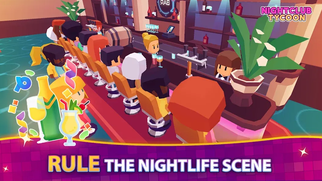 Nightclub Tycoon: Idle Empire [МОД: Все открыто, Дополнительные деньги и Меню MOD] Screenshot 5