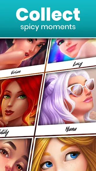 Dating Puzzle (Дейтинг Пазл) [МОД: Деньги, Монеты и Меню MOD] Screenshot 5