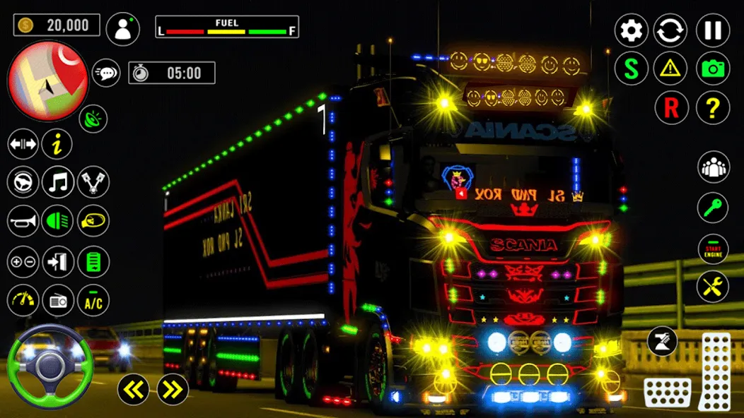 US Truck City Transport Sim 3d [МОД: Бесконечные деньги, Монеты и Мега MOD] Screenshot 1