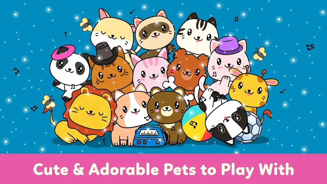 Tizi Town - My Pet Daycare [МОД: Много монет, Открытые уровни и Мега MOD] Screenshot 1