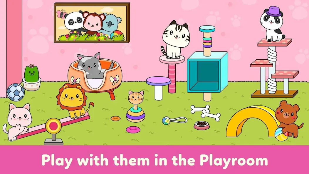 Tizi Town - My Pet Daycare [МОД: Много монет, Открытые уровни и Мега MOD] Screenshot 3