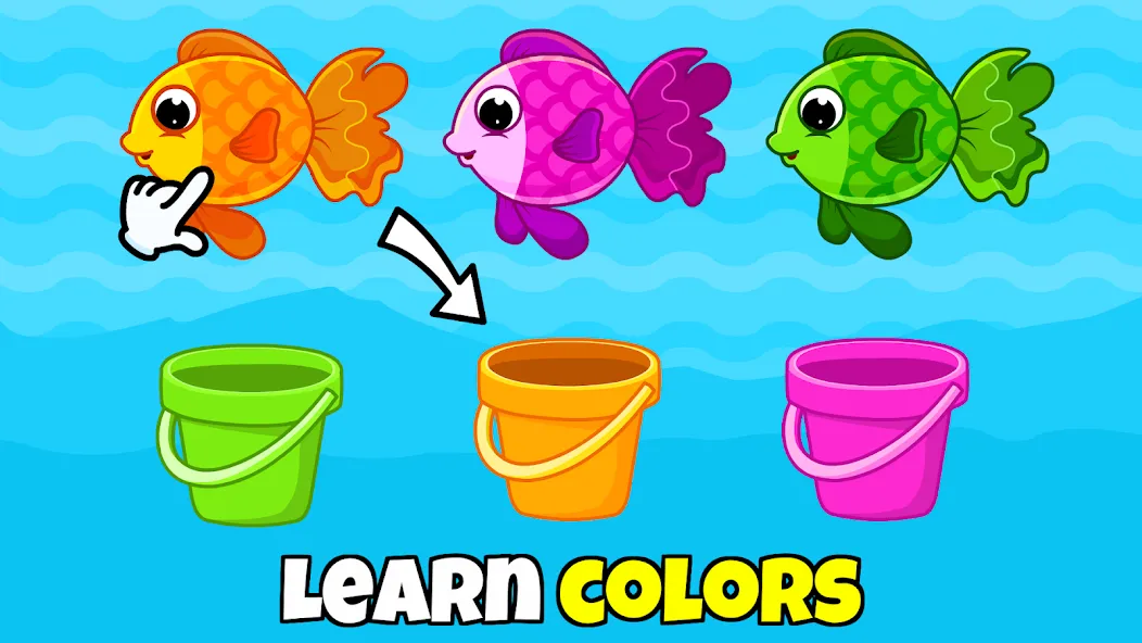 Baby Game for 2, 3, 4 Year Old [МОД: Много монет, Открытые уровни и Мега MOD] Screenshot 2