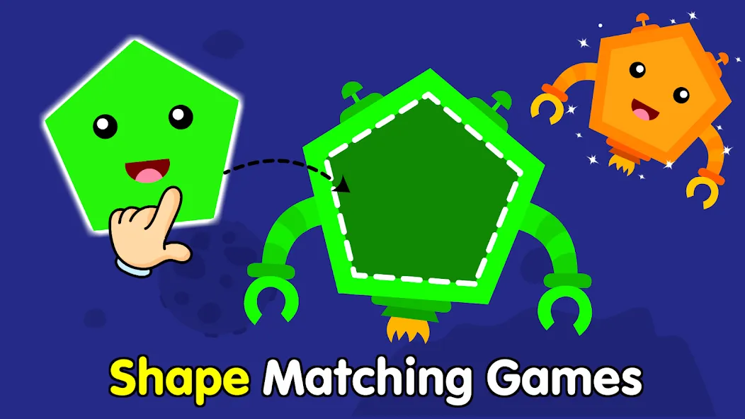 Shapes & Colors Games for Kids [МОД: Много монет, Открытые уровни и Мега MOD] Screenshot 2