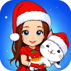 Скачать My Cat Town - Tizi Pet Games [МОД: Меню, Бесконечные монеты и Открытые уровни] | Взлом My Cat Town - Tizi Pet Games на Андроид