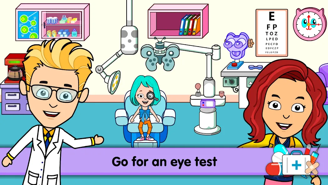 My Hospital Town Doctor Games [МОД: Меню, Бесконечные монеты и Открытые уровни] Screenshot 4