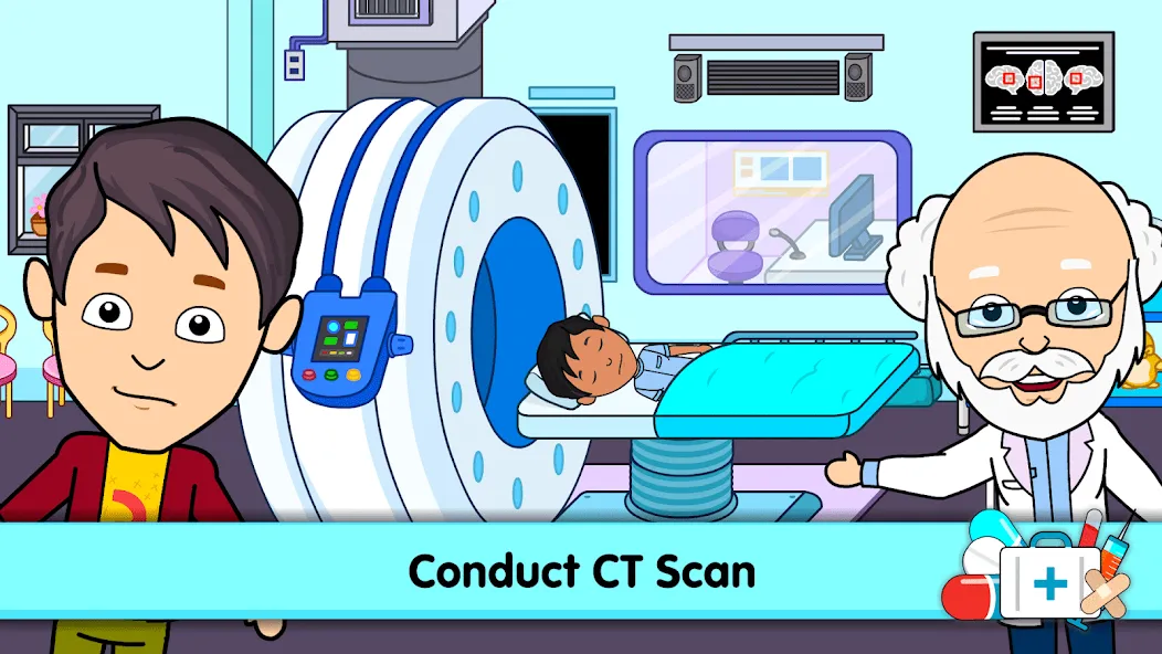 My Hospital Town Doctor Games [МОД: Меню, Бесконечные монеты и Открытые уровни] Screenshot 5