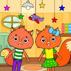 Скачать Animal Town - My Squirrel Home [МОД: Все открыто, Дополнительные деньги и Меню MOD] | Взлом Animal Town - My Squirrel Home на Андроид