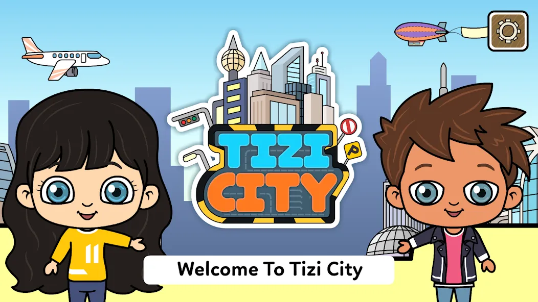 My Tizi City - Town Life Games [МОД: Много монет, Открытые уровни и Мега MOD] Screenshot 1
