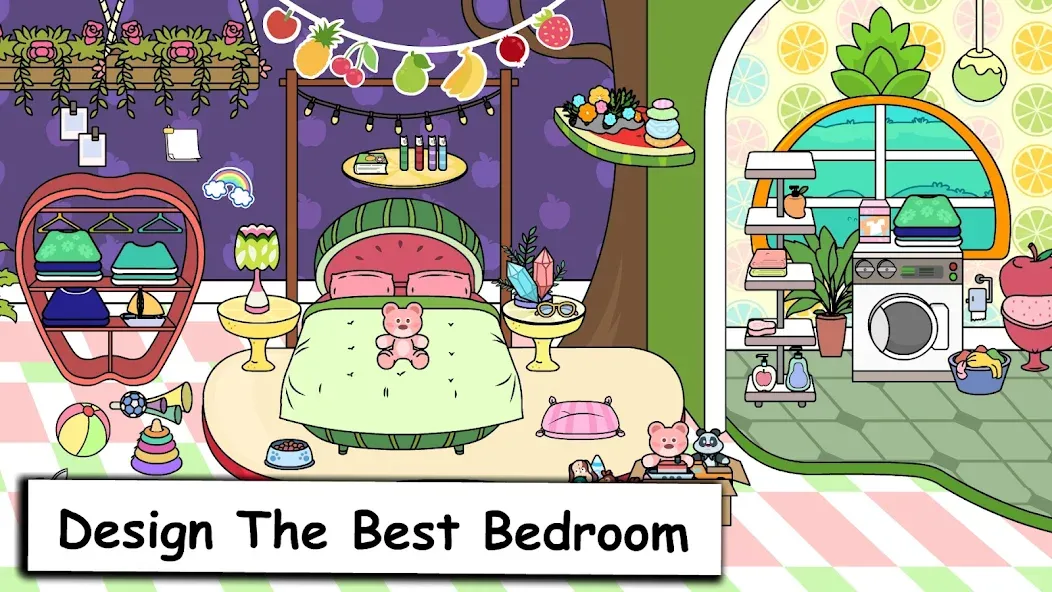 Tizi Town: My Princess Games [МОД: Меню, Бесконечные монеты и Открытые уровни] Screenshot 4