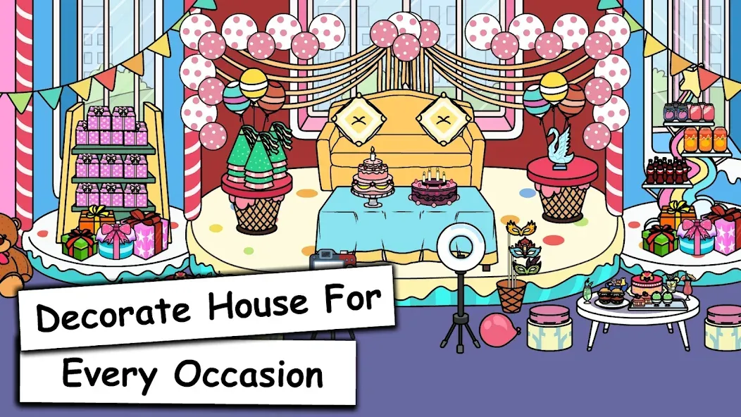 Tizi Town: My Princess Games [МОД: Меню, Бесконечные монеты и Открытые уровни] Screenshot 5