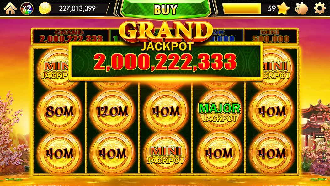 Citizen Casino - Slot Machines (Ситизен Казино) [МОД: Все открыто, Дополнительные деньги и Меню MOD] Screenshot 1