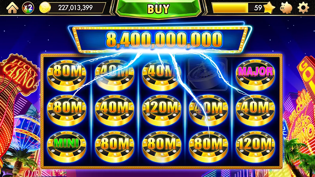 Citizen Casino - Slot Machines (Ситизен Казино) [МОД: Все открыто, Дополнительные деньги и Меню MOD] Screenshot 2