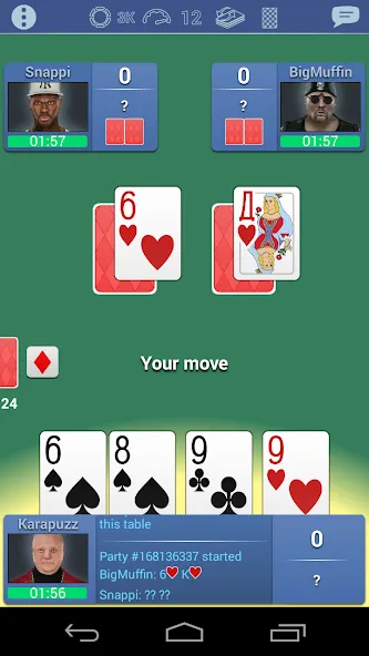 Burkozel card game online [МОД: Много денег, Монет и Все открыто] Screenshot 4