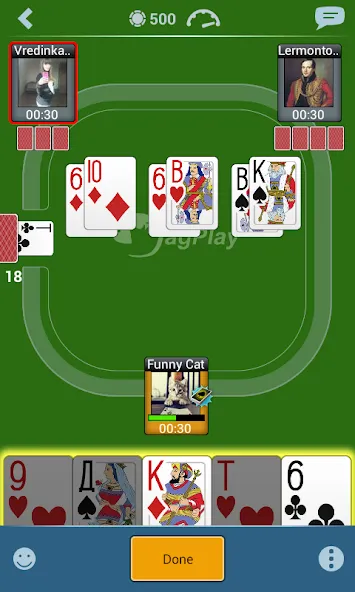 Durak Online HD [МОД: Меню, Бесконечные монеты и Открытые уровни] Screenshot 5