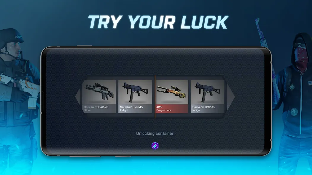 Case Opener - skins simulator (Кейс Опенер) [МОД: Много денег, Монет и Все открыто] Screenshot 3