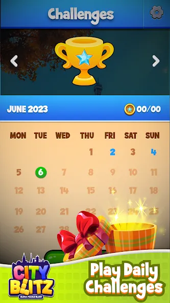 City Blitz-Block Puzzle Blast (Блок Головоломка Кинг) [МОД: Деньги, Монеты и Меню MOD] Screenshot 5